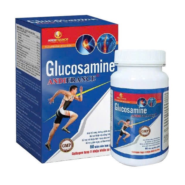 Glucosamin Andi, Hộp 60 viên